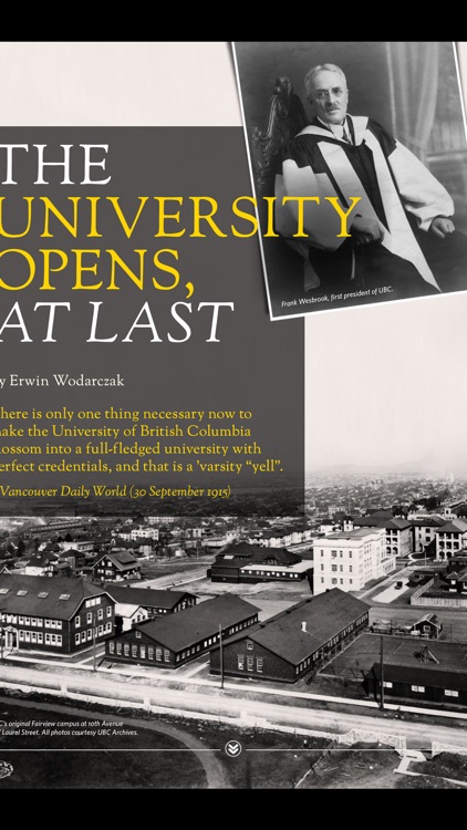 Trek Magazine – A Publication of alumni UBC