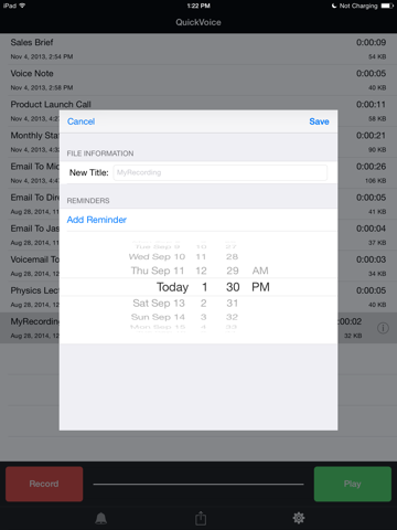 Screenshot #6 pour QuickVoice2Text Email (PRO Recorder)