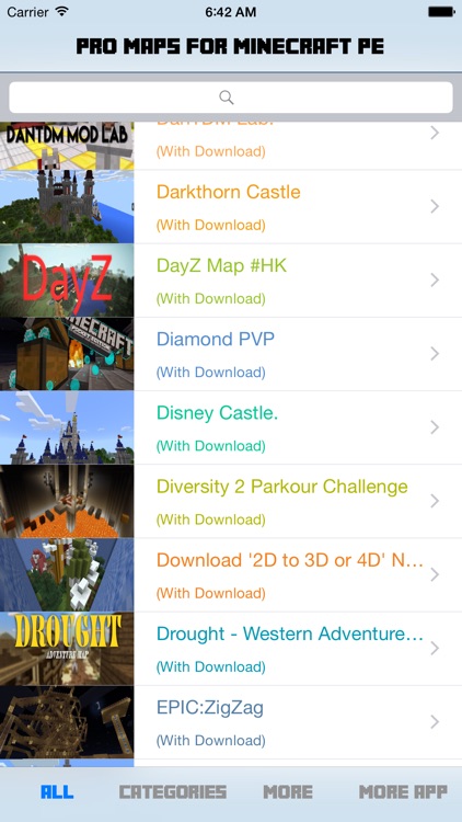 MineCraft PE Download iOS [iPhone/iPad] - [Maps + Mods]