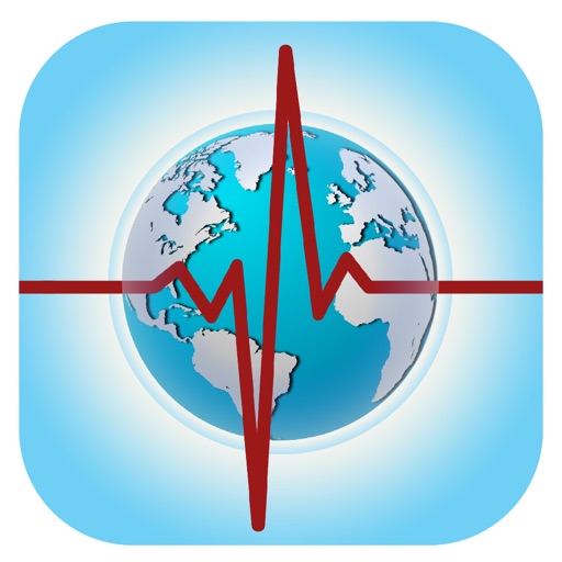 Earthquake PulseEarth - Maps & Information, Earthquakes history iOS App