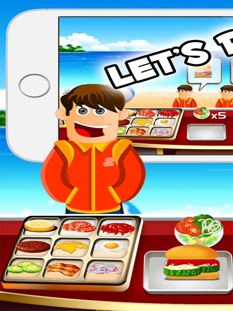 food cooking - cafe & restaurant game for kids screenshot 6