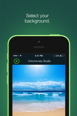 Green Screen App - (A Chroma key Studio Pro) - Real time keying effect. screenshot 2