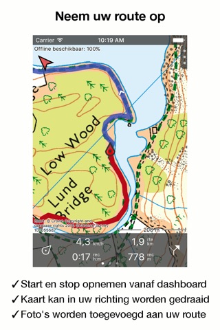 Topo GPS Great Britain screenshot 4