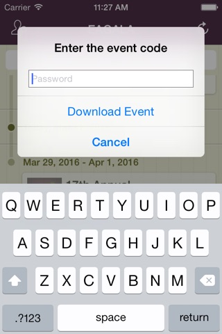 EAGALA Events App screenshot 2