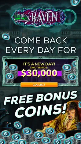 Game screenshot Triple Raven: FREE Vegas Slot Game hack