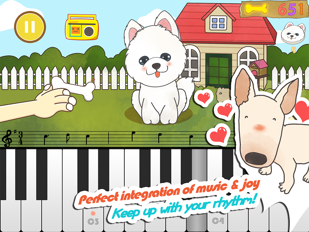 Puppy Concert-Listen to melody & play it on instruments screenshot 6