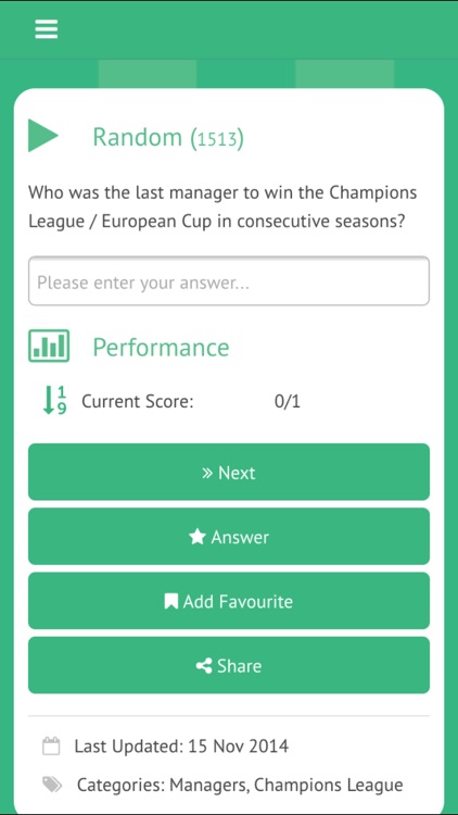 Football Teasers Quiz