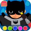 superhero coloring book - painting app for kids  - learn how to paint a super heroes - iPadアプリ