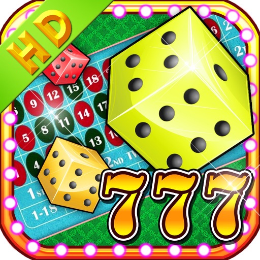 Awesome Triple Dice HD Casino Slots iOS App