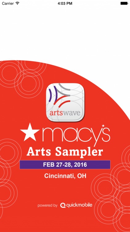 Macy's Arts Sampler 2016