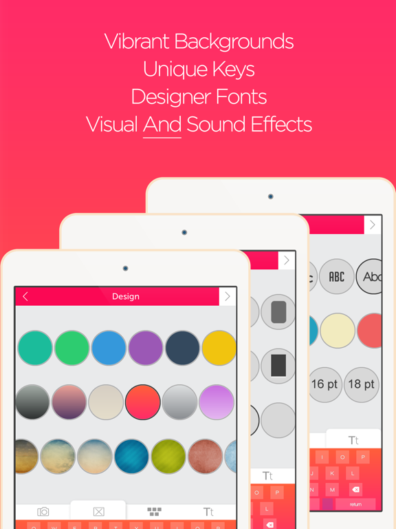 Keyboard Maker by Better Keyboards - Free Custom Designed Key.board Themes iPad screenshot 2 - Utilities app