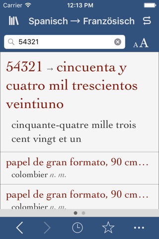 Ultralingua French-Spanish screenshot 3