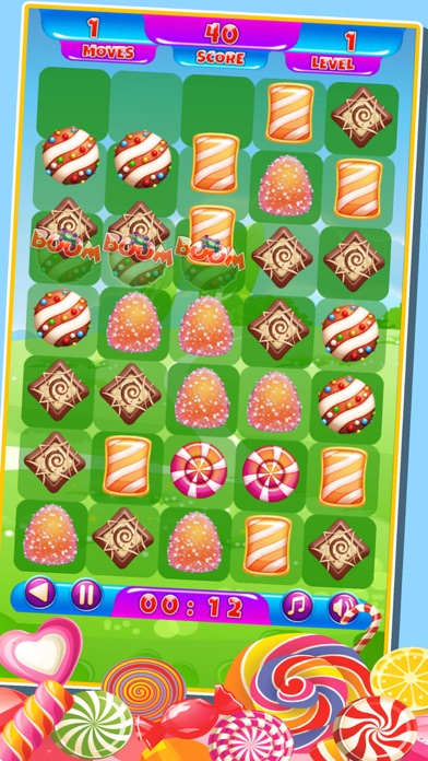 Candy Blaster Match 3 Matching Games For Toddlers iPhone screenshot