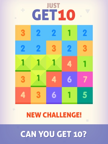 Just Get 10 - Simple fun sudoku puzzle lumosity game with new challenge iPad screenshot 5 - Games app