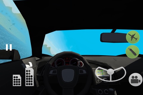 Flying Car Driving Simulator Free: Extreme Muscle Car - Airplane Flight Pilotのおすすめ画像4