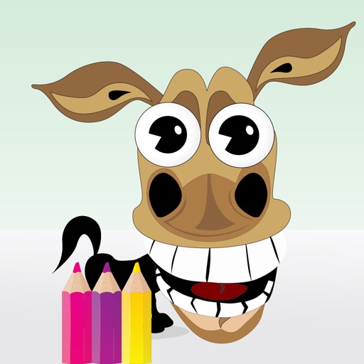 Pony Coloring Book iOS App