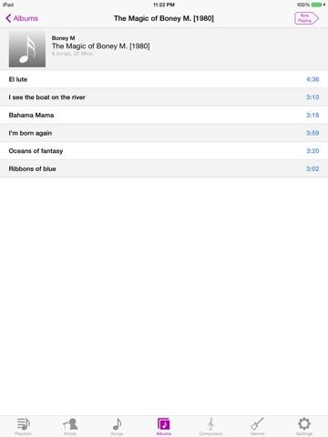 FLAC Player+ for iPad screenshot 3