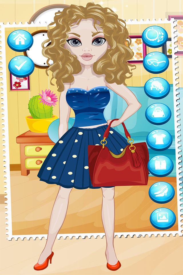 Dress Up Games For Girls & Kids Free - Fun Beauty Salon With Fashion Spa Makeover Make Up 2 screenshot 4
