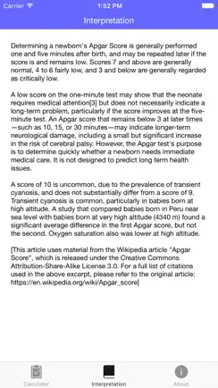 Apgar Score - Quickly test the health of a newborn baby iPhone image 3