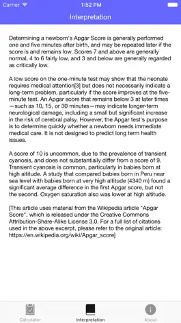 Game screenshot Apgar Score - Quickly test the health of a newborn baby hack