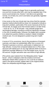 Apgar Score - Quickly test the health of a newborn baby screenshot