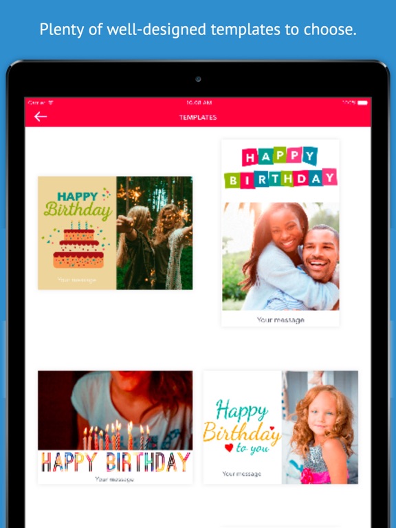 Screenshot #5 pour Greeting Card Maker - Create Birthday Cards, Thank You Cards, and Holiday Cards