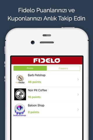 Fidelo - Get rewards from local stores. screenshot 4