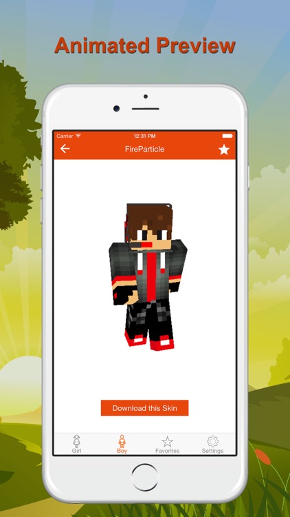 HD Boy & Girl Skins for Minecraft Pocket Edition