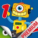 Robots  Numbers - games to learn numbers and practice counting, sums  basic maths for kids and toddlers Premium