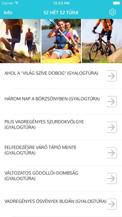 52 hét - 52 túra