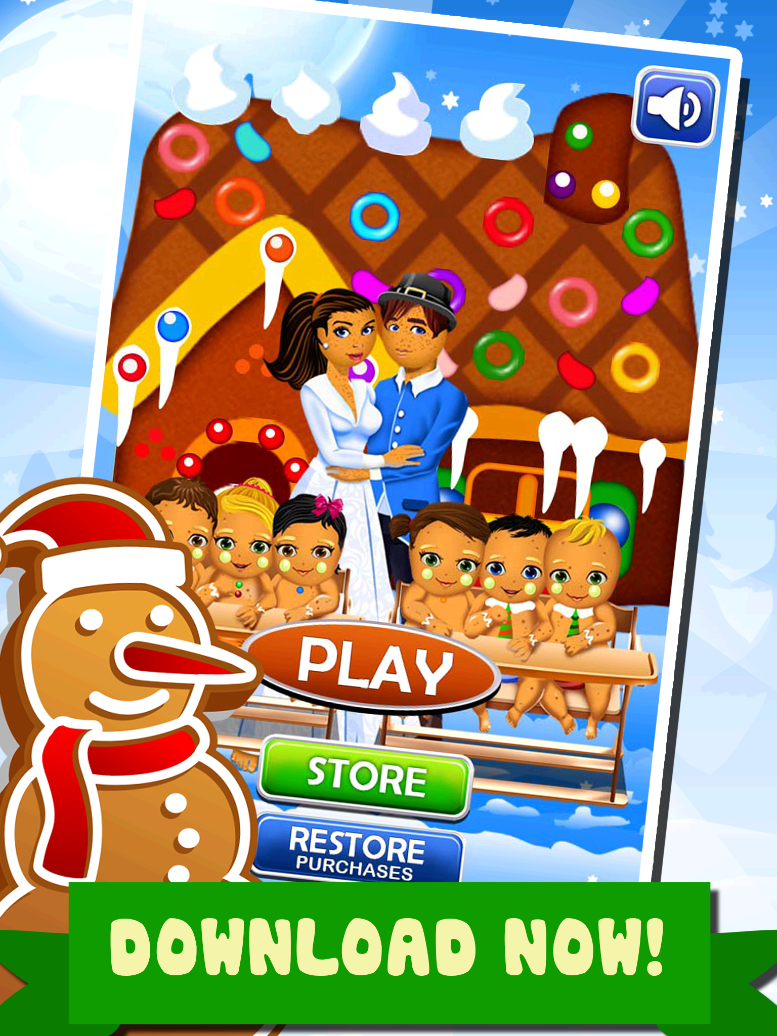 Little Christmas Babies Doctor Salon -  Spa Cooking Food Kids Games for Girls! screenshot 8