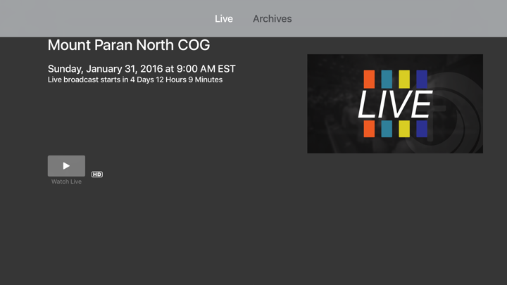 Screenshot #1 pour Mt Paran Church of God