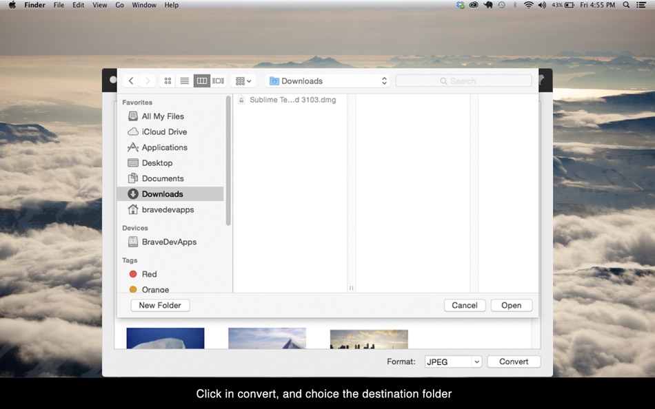 #2. Convert All Images (macOS) 게시자: Clovis Michel Pedroso Picanco