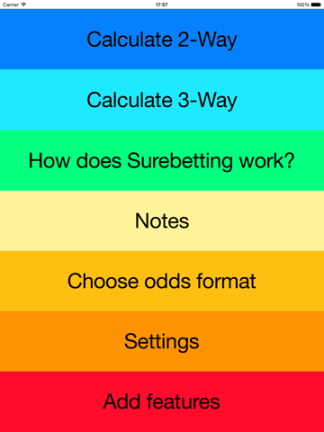 Surebet Calculatorのおすすめ画像2