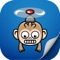 Icon Monkey Copter Flappy Fly : The Monkey Copter Is Fly In Adventure World Flap Your Wings Of A Monkey Copter And Avoid Obstacles For Kids & Adults Classic Wings
