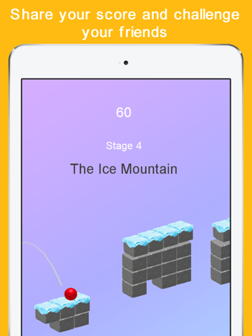Bouncy Ball adventures iPad screenshot