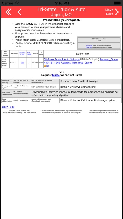 Tri-State Truck & Auto Salvage - Joplin, MO