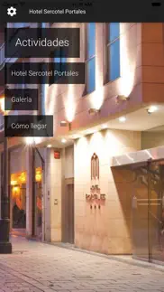hotel sercotel portales iphone screenshot 1