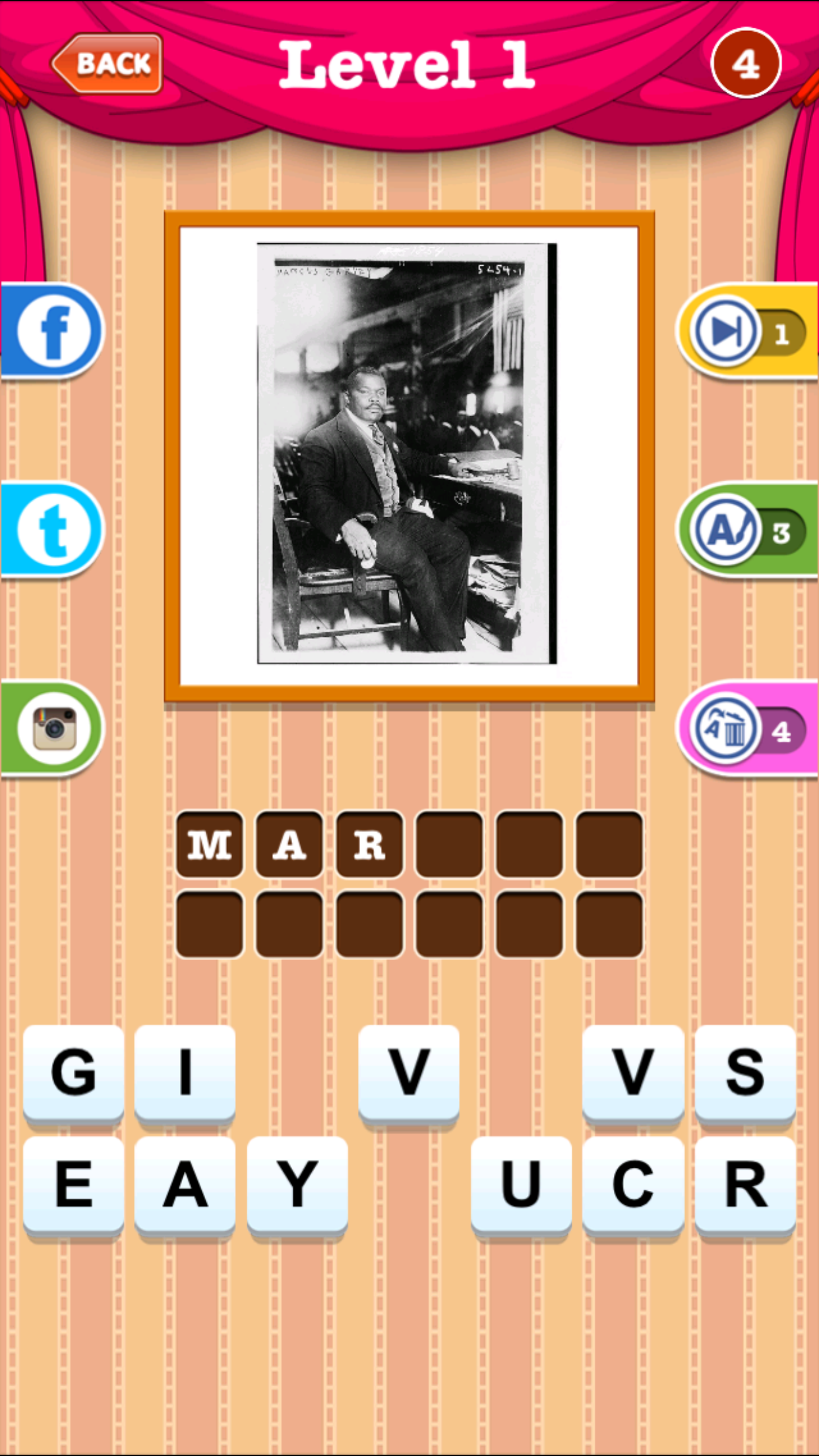 2016 Black History Month "BHM" Trivia Game - Recognize Pics of Influential African-American Heroes screenshot 4