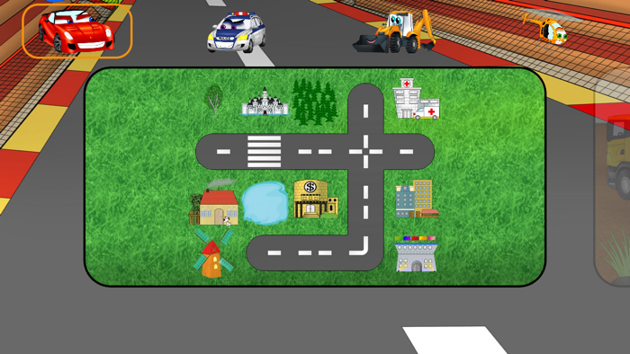 Auto Città Costruttore - divertente gioco di abbinamento gratuito educativo forma per bambini ragazzi bambini e scuola materna