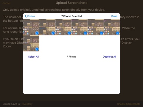 Screenshot #5 pour Rune Exporter for Summoners War