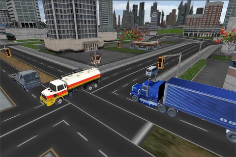 Grand Oil Truck Driver Simulation screenshot 2