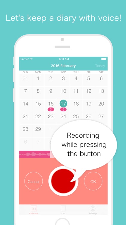 VoiceDiary - voice recorder