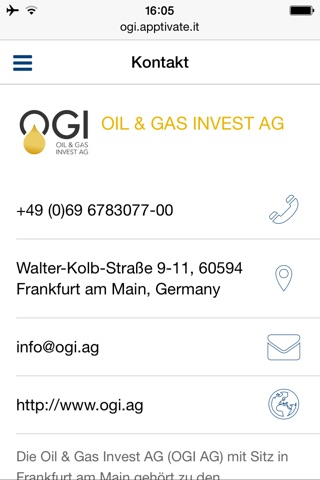 OGI Oil & Gas Invest AG screenshot 3