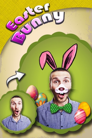 Easter Bunny Yourself - Holiday Photo Sticker Blender with Cute Bunnies & Eggsのおすすめ画像2