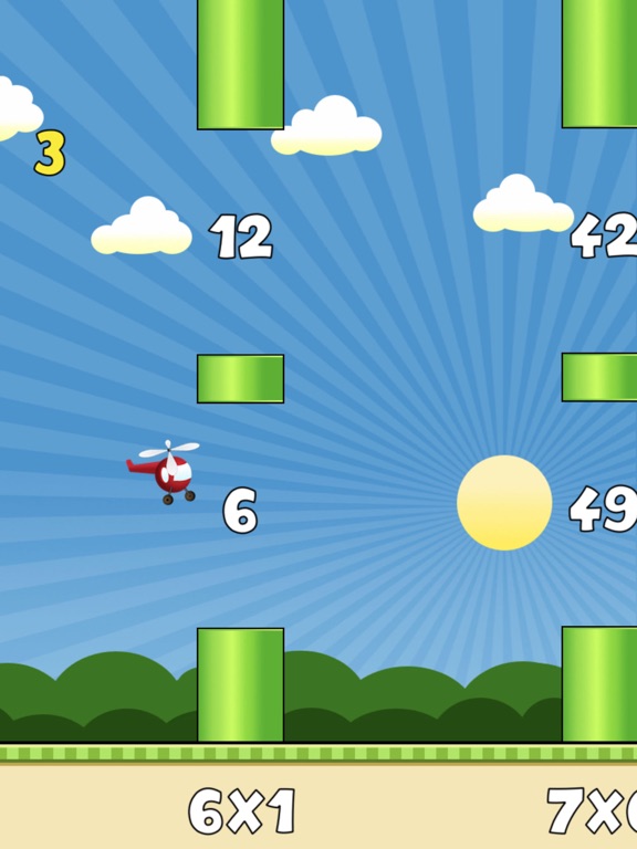 Screenshot #6 pour Heli Math Game