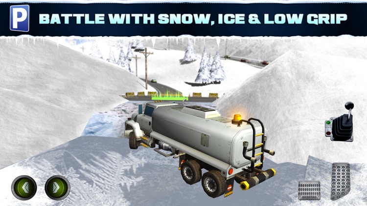 Ice Road Trucker Parking Simulator 2 a Real Monster Truck Car Park Racing Game screenshot-3