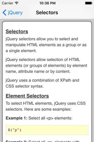 jQuery Pro FREE screenshot 4