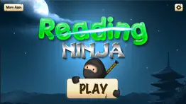 reading ninja - the learn to read slicing game iphone screenshot 1