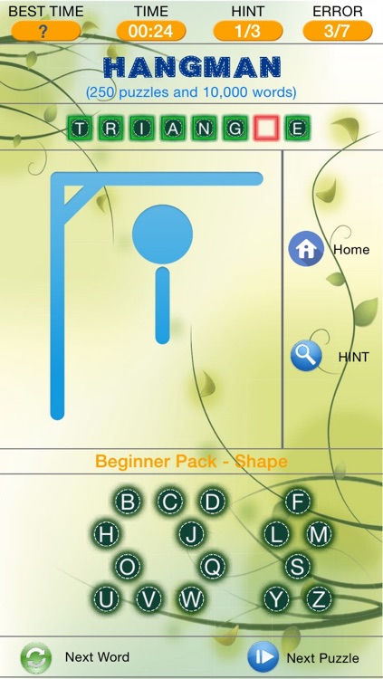 Hangman - Search and Find The Hidden Word Puzzles screenshot-3